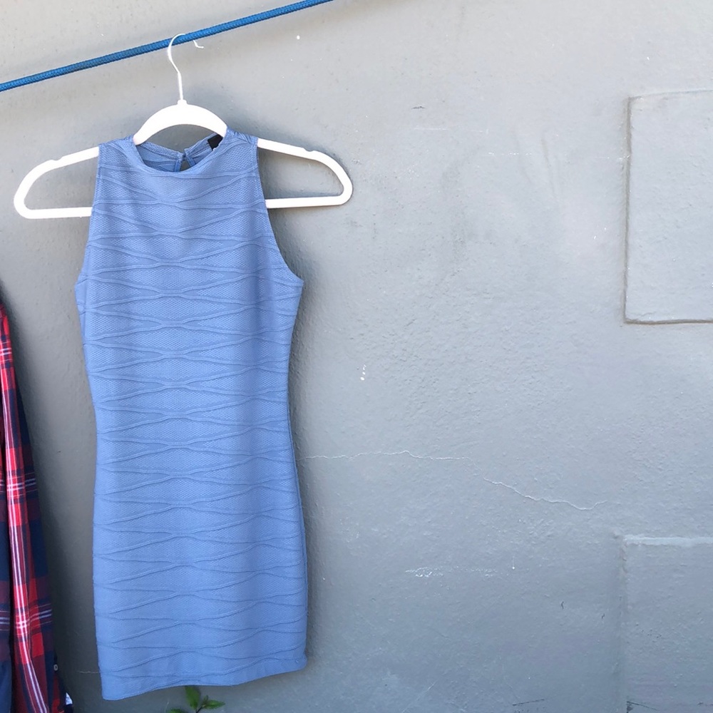 Blue dress